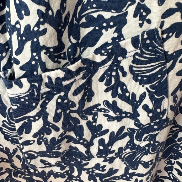 Lilly Pulitzer Blue Lobster Sleeveless Flounce Kristen Dress Krillin It. EUC. M - Picture 4 of 6